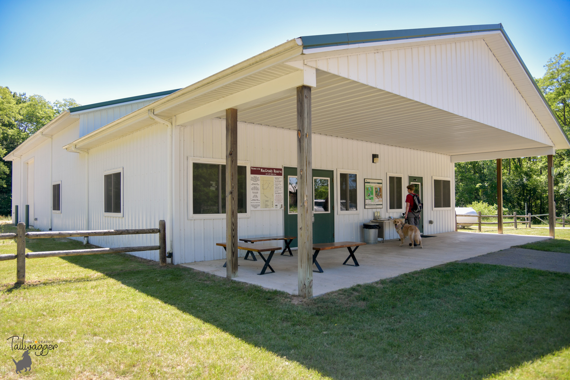 Meeting Facility at MacCready Reserve in Jackson, MI. 